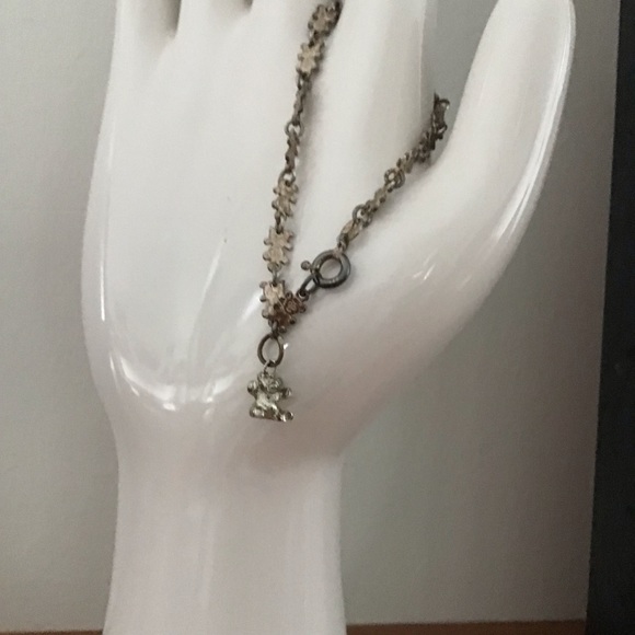 Girls Silver 925 Bear Design Link Bracelet - Picture 2 of 15